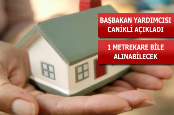 Canikli: Gayrimenkul sertifikası dönemi başlıyor