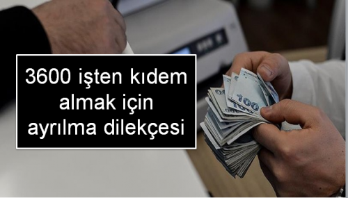 3600 işten ayrılma dilekçesi işten ayrılma dilekçe örneği